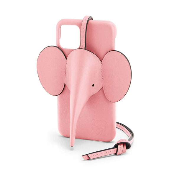 【LOEWE ロエベ iPhoneケース コピー】エレファント Elephant 水色 偽物 C719C80X01