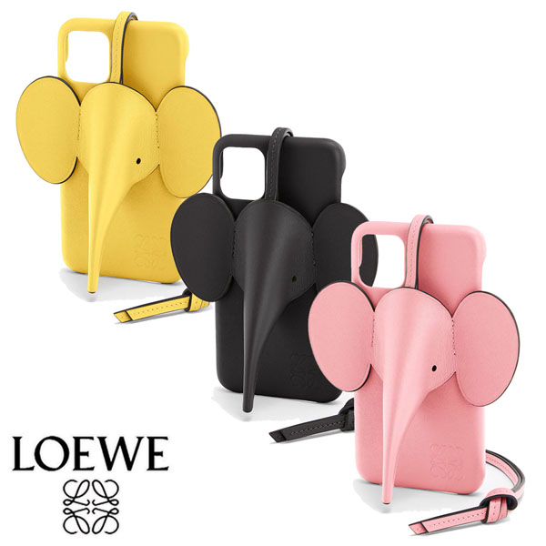 【LOEWE ロエベ iPhoneケース コピー】エレファント Elephant 水色 偽物 C719C80X01