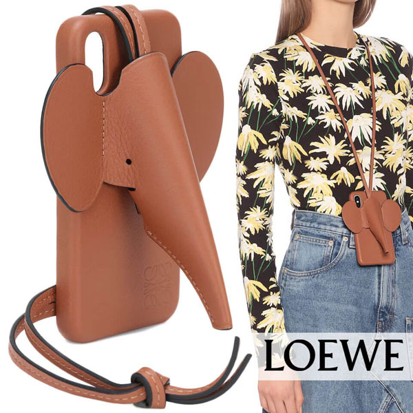 LOEWE ロエベ iphoneケース コピー エレファント iPhone レザーケースC719C80X01