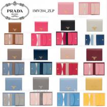 完売必至！PRADA SAFFIANO☆偽物マルチカラーコンパクト 1MV204新色