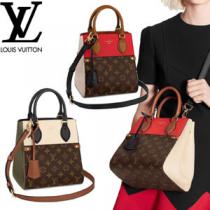 ルイヴィトン トートバッグ コピー☆Louis Vuitton FOLD TOTE PM M45...