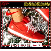 ナイキ スニーカー コピー Nike×GDC NIKE SB Dunk Low Very Girls Don't Cry "RED"BQ6832-600