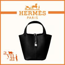 エルメス ピコタン コピー HERMES PICOTIN LOCK ピコタン 22 Black