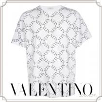 [VALENTINO] VLTN VALENTINO ヴァレンティノ Tシャツ コピー プリント