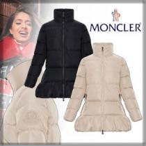 【★大人気★】 裾フリルが可愛い MONCLER ★ BRUNEC ★ コピーピーコート ダウン...