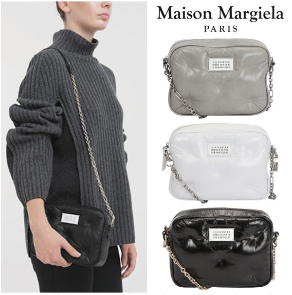 メゾンマルジェラ バッグ 偽物★MAISON MARGIELA★Glam Slam スモールボックスバッグ S56WG0106