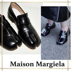 メゾンマルジェラ シューズ コピー『Maison Margiela』Tabiローファー★ブラック S39WR0021P2828T8013