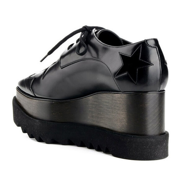 エリスシューズ 偽物 Stella McCartney★ELYSE STARS shoes black 