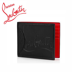 Coolcard Wallet クリスチャン ルブタン 財布 偽物 Christian louboutin 人気商品 エンボスロゴ 3195052CM53