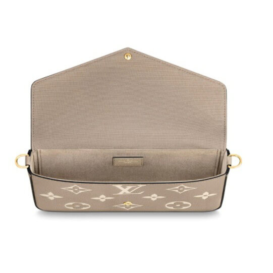 Louis Vuitton☆偽物ポシェット・フェリシー モノグラム クラッチ M69977