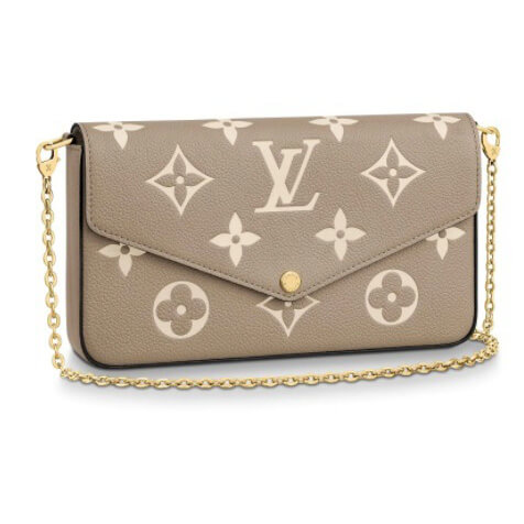 Louis Vuitton☆偽物ポシェット・フェリシー モノグラム クラッチ M69977