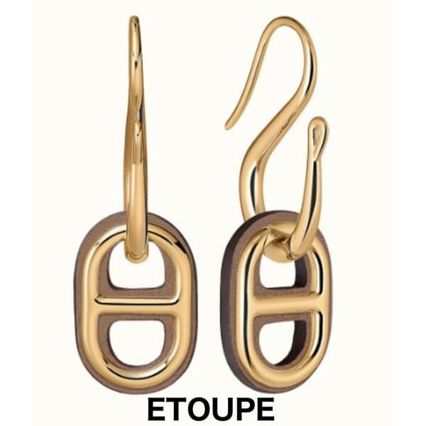 【HERMES】スーパーコピー☆大人気☆ O'Maillon earrings オマイヨンピアス 4色