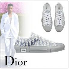 【★DIOR b23 偽物★ディオール スニーカー コピー】レースアップ B23 ロートップスニーカー 3SN249YNT_H568