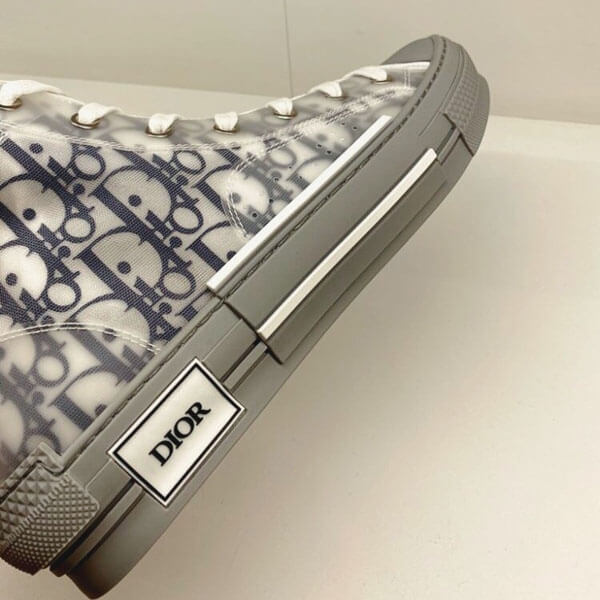 【DIOR】新色☆B23 Diorーコピー Obliqueハイトップスニーカー 3SH118YNT_H568