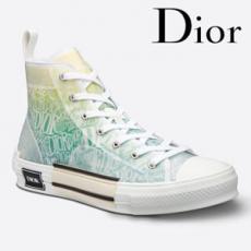 Dior コピーメンズ ハイカット スニーカー B23 ロゴオシャレ