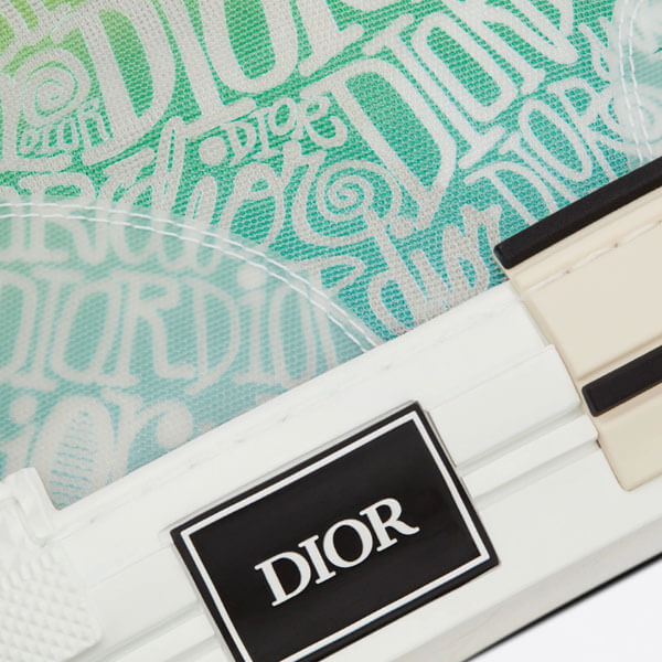 Dior コピーメンズ ハイカット スニーカー B23 ロゴオシャレ