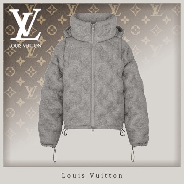 21AW 直営☆LouisVuitton スーパーコピーモノグラムボーイフッドジャケット アウター 1A5Q8C