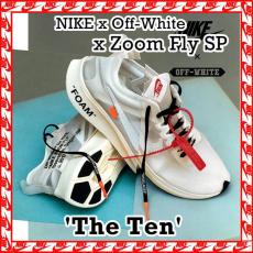 ナイキ スニーカー 偽物 Off-White Nike Zoom Fly オフホワイト ナイキ ズームフライ AJ4588 100