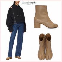 メゾンマルジェラ ブーツ 偽物☆Maison Margiela☆♪NEW♪ミッドヒール Tabi...