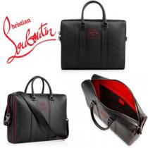 新作！クリスチャン ルブタン コピー Christian louboutin Streetwall Briefcase1185028BK01