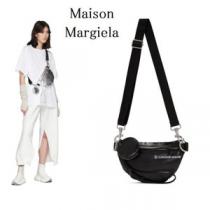 メゾンマルジェラ バッグ 偽物★Maison Margiela★フェイクパテント・バム ショルダ...