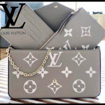 Louis Vuitton☆偽物ポシェット・フェリシー モノグラム クラッチ M69977