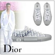 【★DIOR b23 偽物★ディオール スニーカー コピー】レースアップ B23 ロートップスニ...