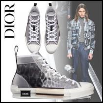 DIOR ディオール コピー19AW B23 レオパード柄 ハイカットスニーカー 3SH118YTC_H960