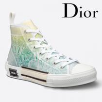 Dior コピーメンズ ハイカット スニーカー B23 ロゴオシャレ