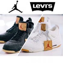 送関込 LEVI’S × NIKE 偽物AIR JORDAN 4 RETRO NRG LEVIS...