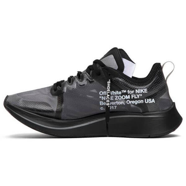 ナイキ スニーカー 人気 OFF-WHITE × NIKE ZOOM FLY SP - オフホワイト × ズームフライ AJ4588