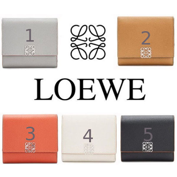 ロエベ 財布 ミニ コピー 【LOEWE】アナグラムロゴ入り*TRIFOLDミニウォレット*C821TR2X02