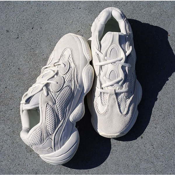 入手困難激レア!アディダス Yeezy コピーBoost 500 Bone White　イージーブースト