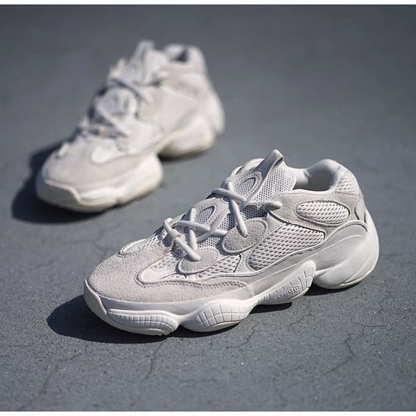 入手困難激レア!アディダス Yeezy コピーBoost 500 Bone White　イージーブースト