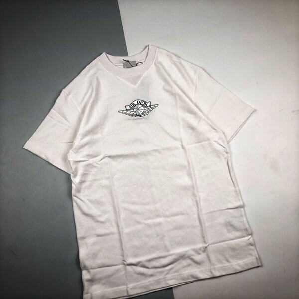 ナイキ ディオール コラボ偽物 tシャツ Dior ＆ Air Jordan 2021ss