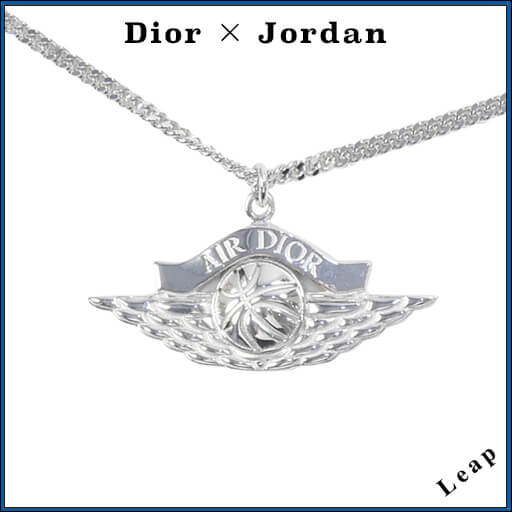 ナイキ ディオール ネックレス Dior Jordan Air Dior Wings Pendant Necklace 