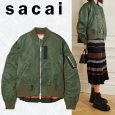 sacai サカイ オーバーサイズ ボンバージャケット 偽物 MA‐1