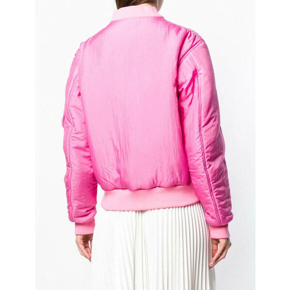 GUCCI 偽物★素敵！Appliqued satin shell bomber Jacket