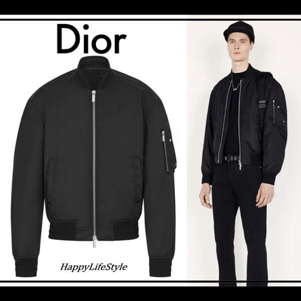 Dior◇偽物 サドルパッチ Bomber Jacket