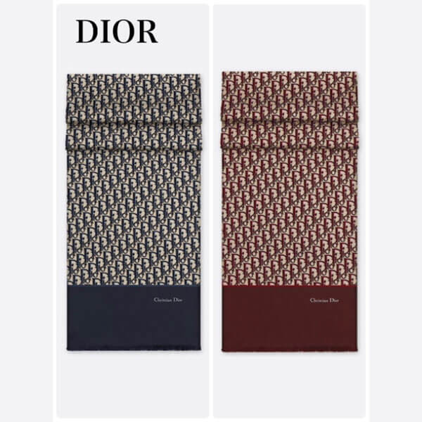 【Christian Dior】★シルク キャンバスストール コピー 85CDO200I624