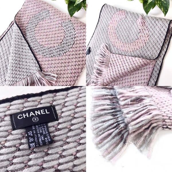 CHANEL 貴重入手困難 リバーシブルストール コピー