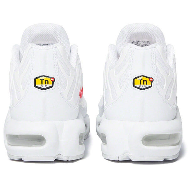 Nike Air Max Plus  Supreme 偽物 シュプリーム ナイキ エアマックス プラス Box Logo WHITE