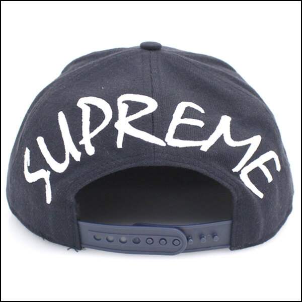 シュプリーム ビーニー 偽物  Supreme x NY Yankees x '47 Brand 5-Panel Snapback Cap 紺