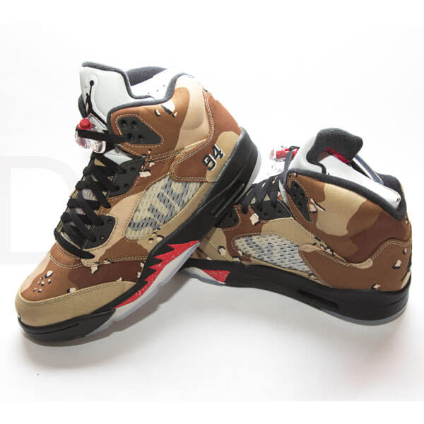 シュプリーム エアフォース 偽物 Nike Supreme Air Jordan 5 エアジョーダン 限定 コラボCamo