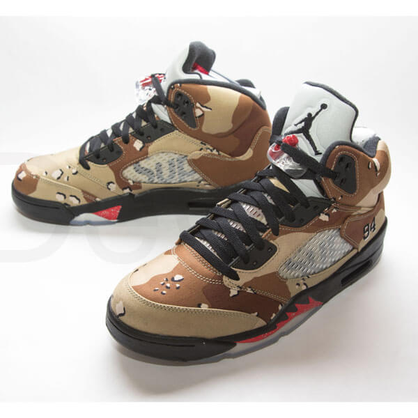 シュプリーム エアフォース 偽物 Nike Supreme Air Jordan 5 エアジョーダン 限定 コラボCamo