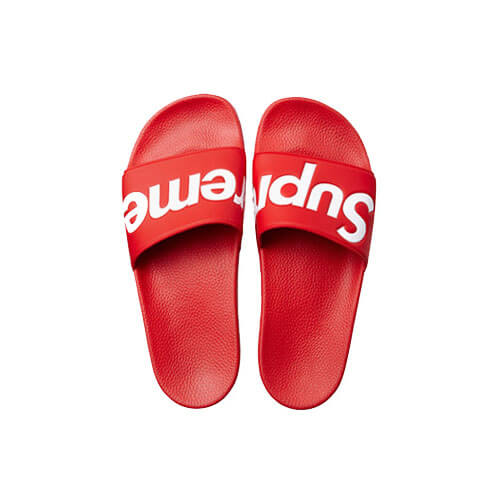 Supreme シュプリーム サンダル 偽物 Slides Sandals レッド