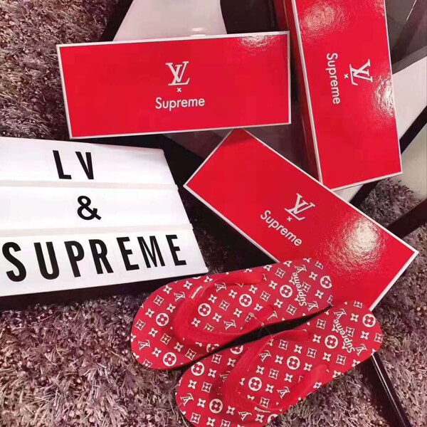 シュプリーム サンダル 偽物 新作 Supreme X LV サンダル