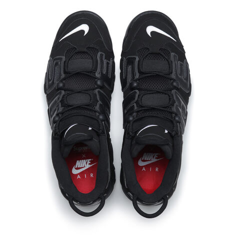 シュプリーム モアテン ナイキ エア モア アップテンポ Supreme x Nike Air More Uptempo ブラック