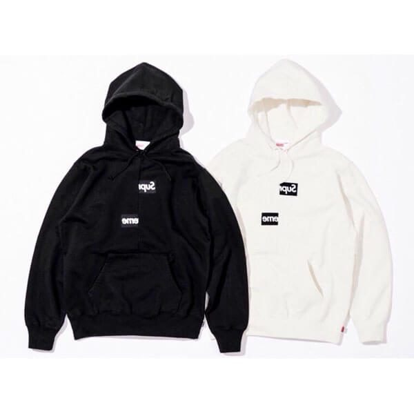 シュプリーム パーカー コピー Supremeボックスロゴパーカー Comme des Garcons SHIRT Box Logo Hooded