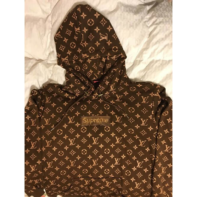 シュプリーム ヴィトン パーカー 偽物 Vuitton supreme ボックス ロゴ パーカー